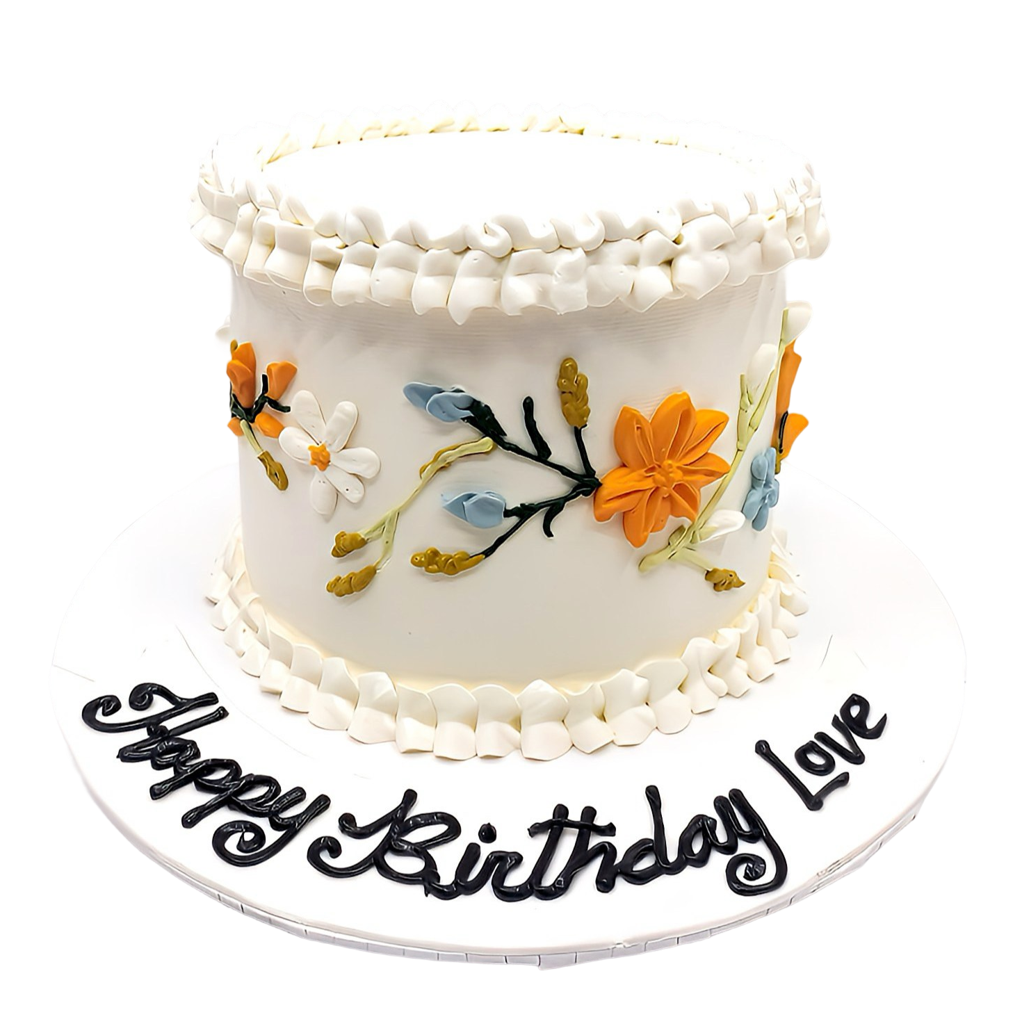 Exquisite Floral Cake